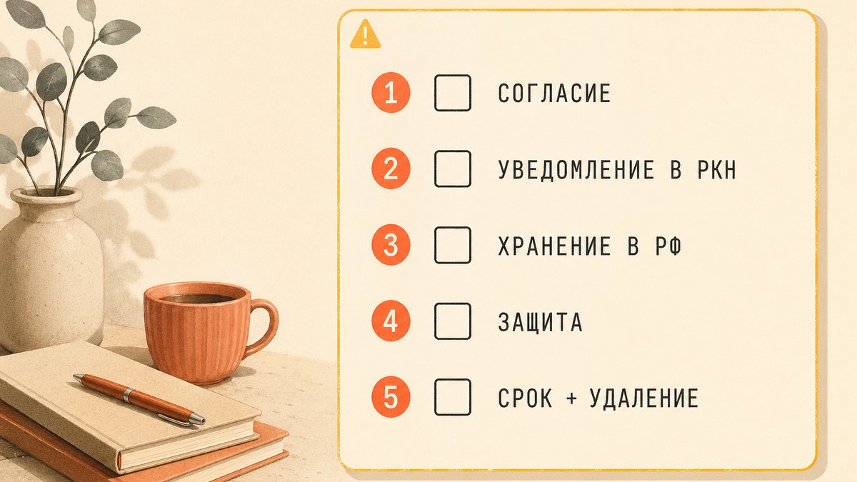 5 обязательств оператора по 152-ФЗ — без них штраф до 6 млн ₽