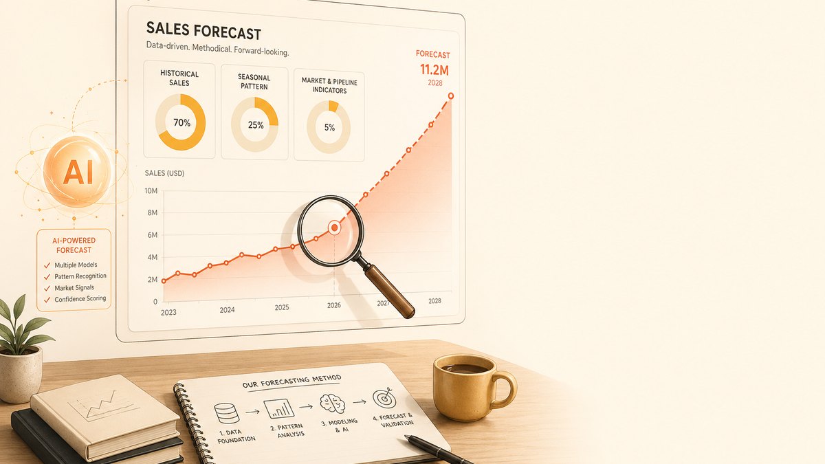 Прогнозирование продаж: методы, формулы и инструменты на 2026