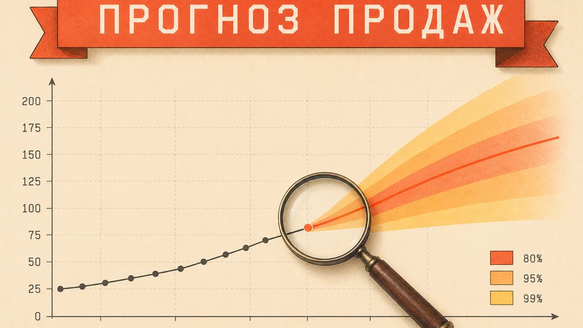 Точность прогноза падает там, где CRM-данные «грязные» — и там, где забыли сезонность