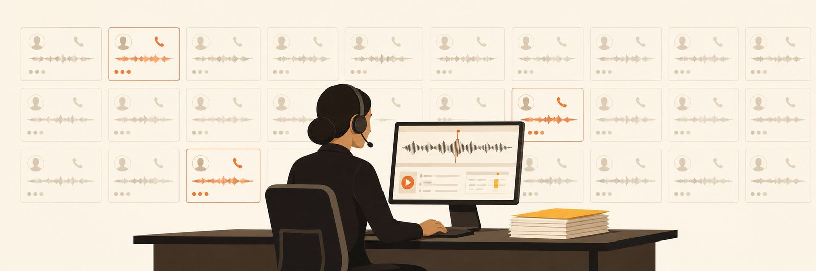 Один человек ОКК физически не успевает прослушать поток звонков