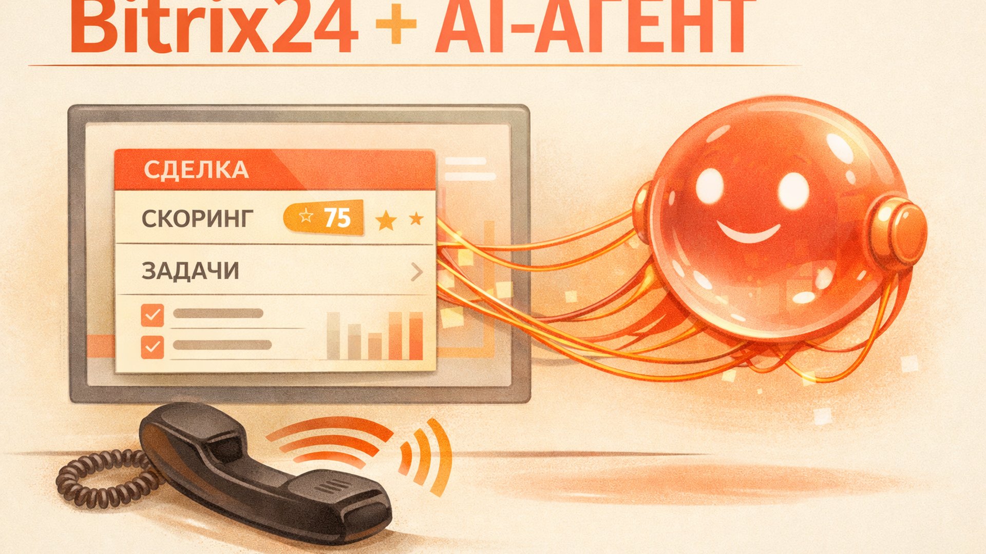 Bitrix24 + AI-агент: схема интеграции