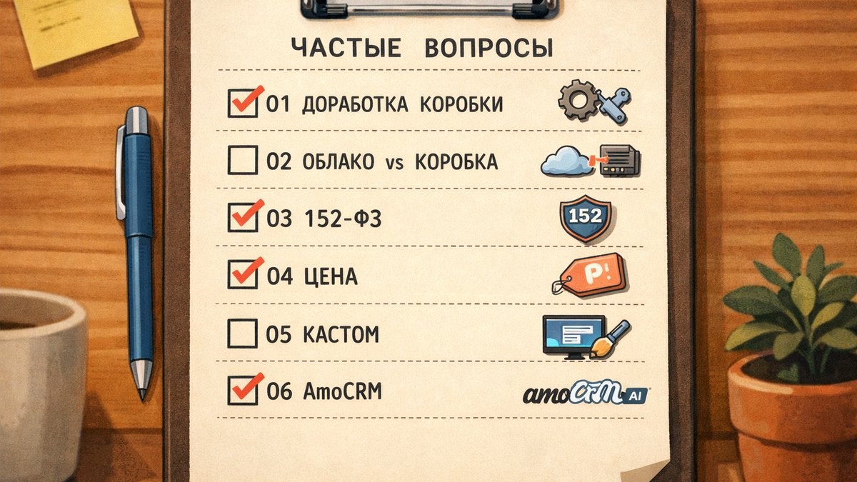 Чек-лист 6 типичных вопросов перед запуском