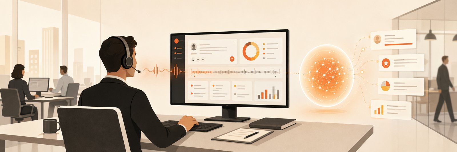 Речевая аналитика решение — иллюстрация к статье